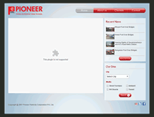 Tablet Screenshot of pioneer-publicity.com